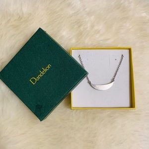 Dandelion Gondola Sterling Silver Necklace